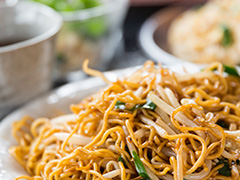 白楽天 ランチメニュー焼きそばセット